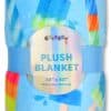 Manta de felpa suave con estampado de helado 56" x 60" -