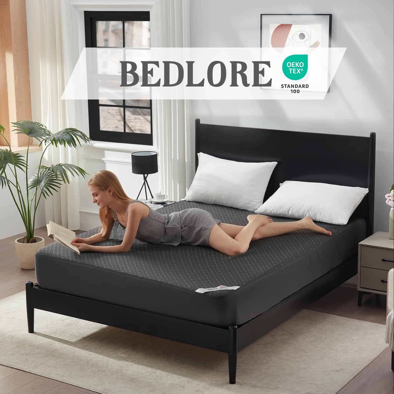 Protector de Colchón KING BEDLORE, Cubierta Impermeable - Imagen 4