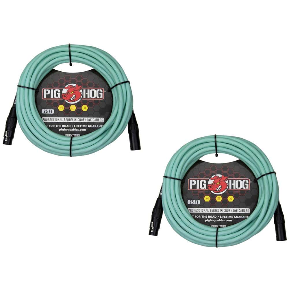 Cables de Micrófono Pig HOG PHMH15DB Hex Series de 4.6