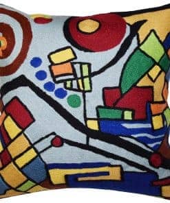 Funda de cojín decorativa Kashmir Designs Kandinsky