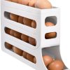 Porta Huevos para Refrigerador de 4 Niveles - Organizador