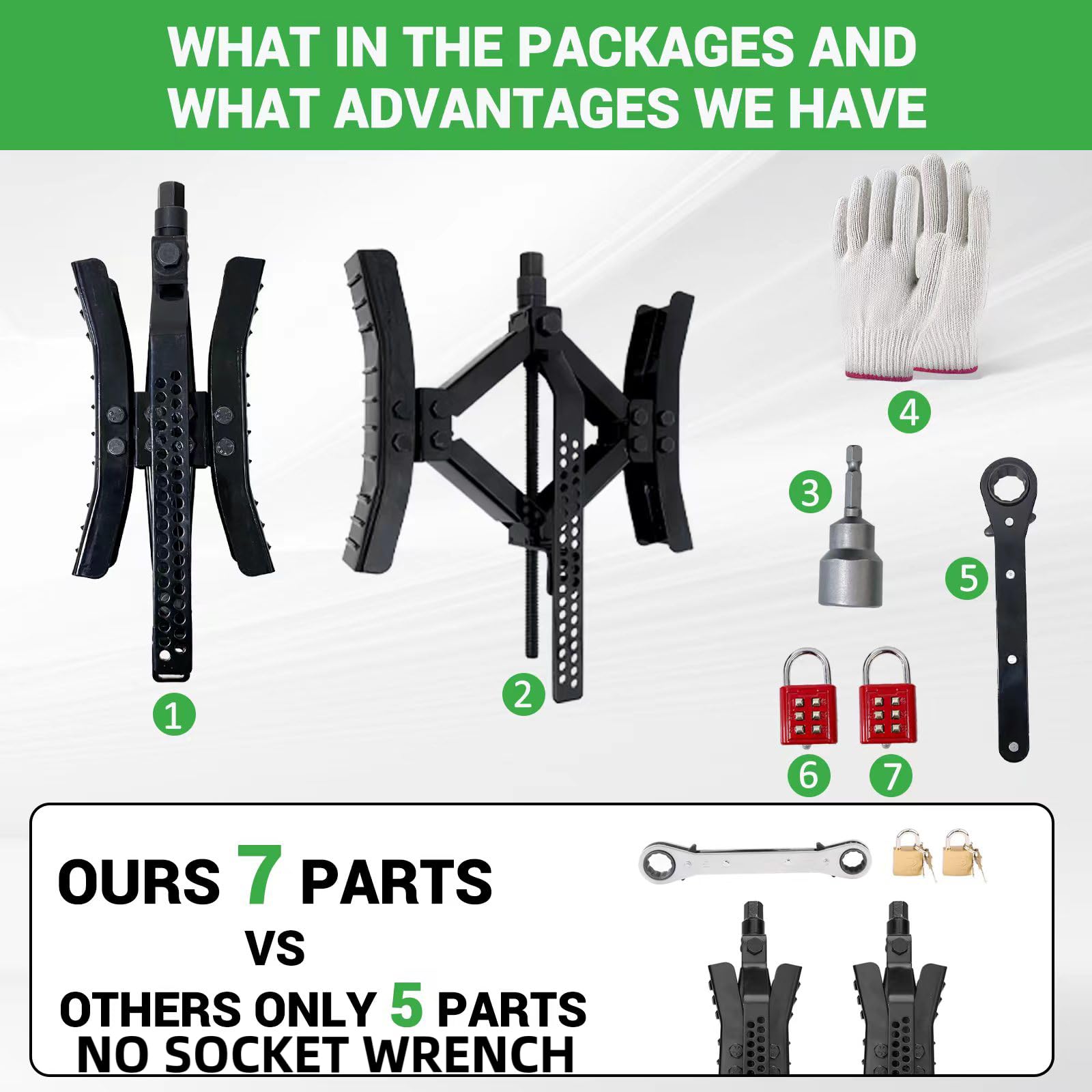 Estabilizador de rueda RVPNR con lados giratorios para - Imagen 6