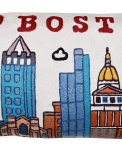 Funda de Almohada Lumbar Boston de Diseños de Cachemira con