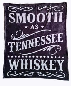 Manta Suave Como el Whiskey de Tennessee