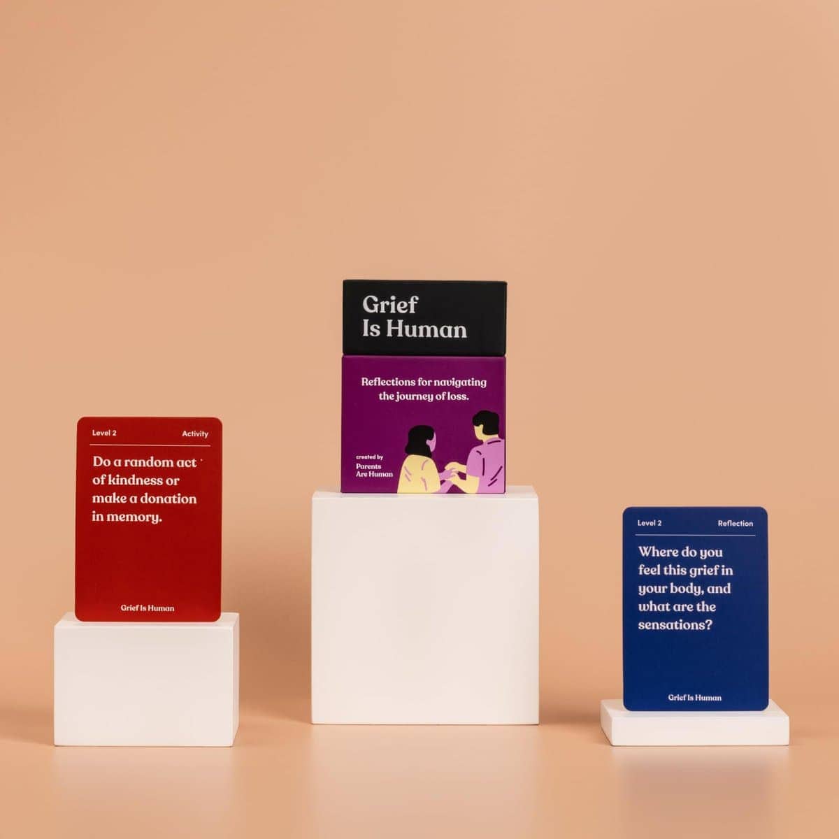 Grief is Human | Family & Friends Conversation Cards for - Imagen 5