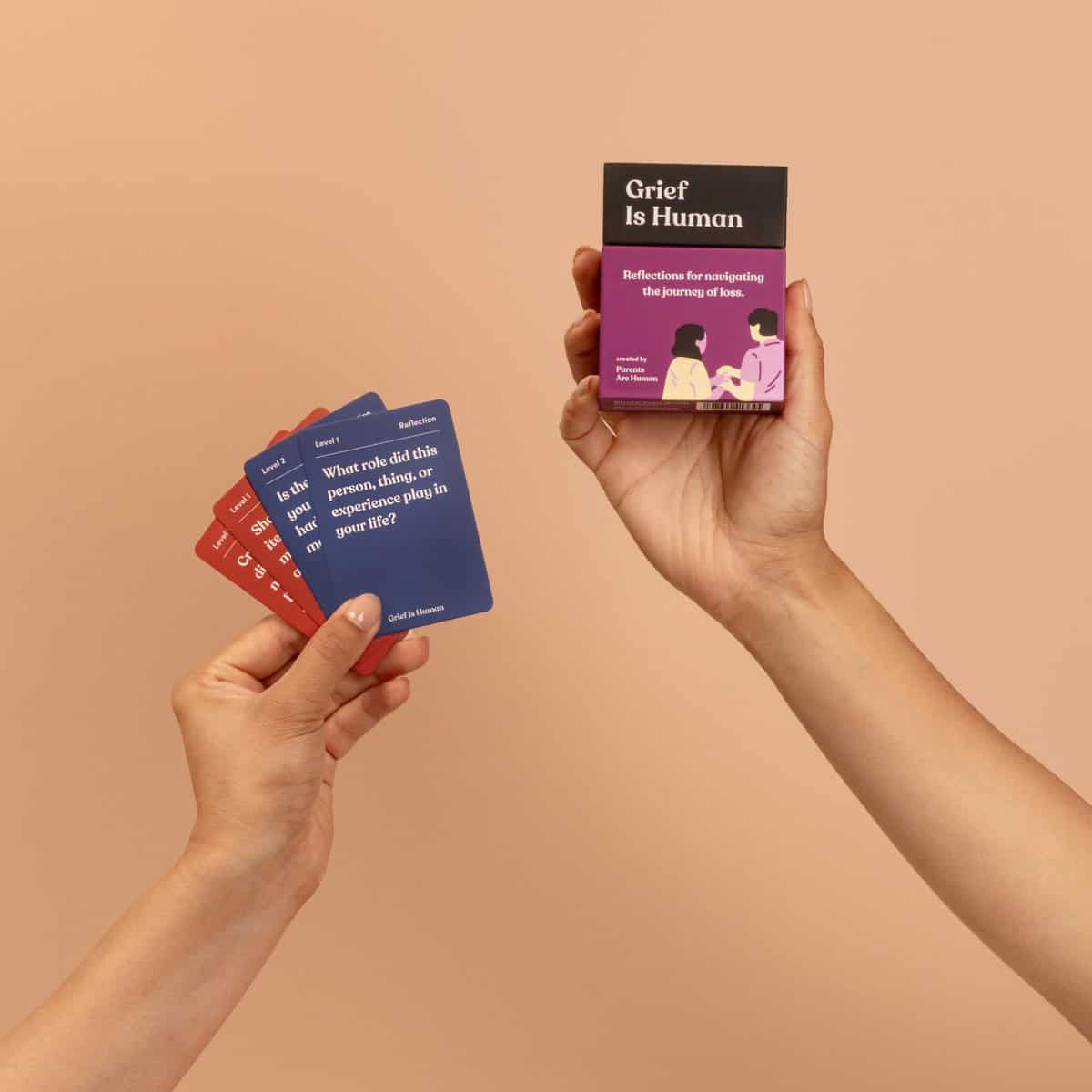 Grief is Human | Family & Friends Conversation Cards for - Imagen 8