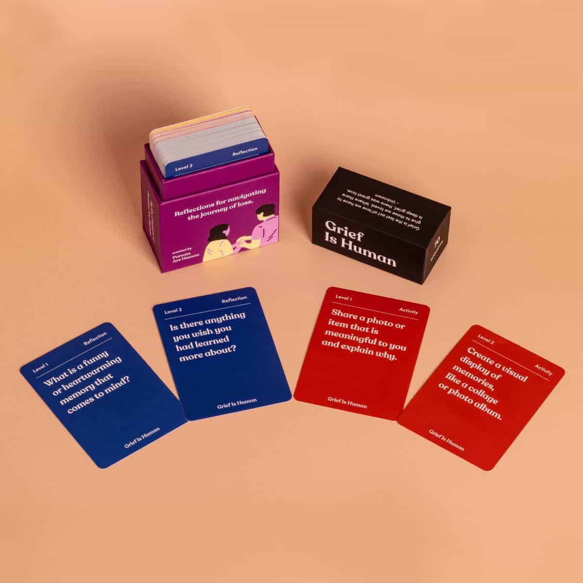 Grief is Human | Family & Friends Conversation Cards for - Imagen 6