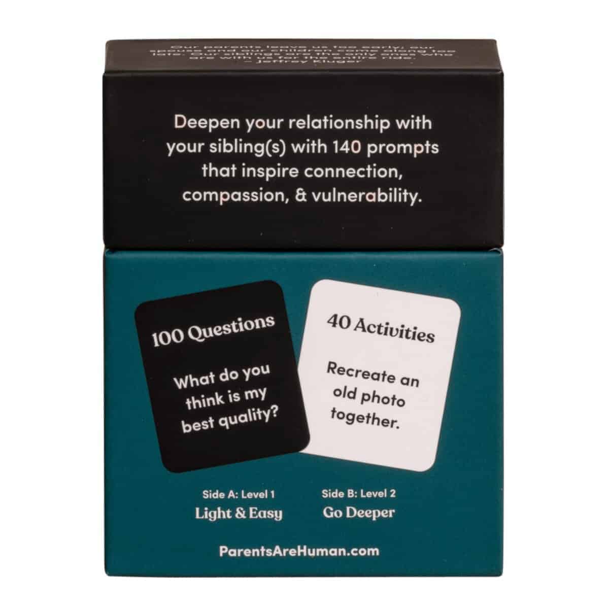 Siblings Are Human | 140 Tarjetas de Conversación para - Imagen 10
