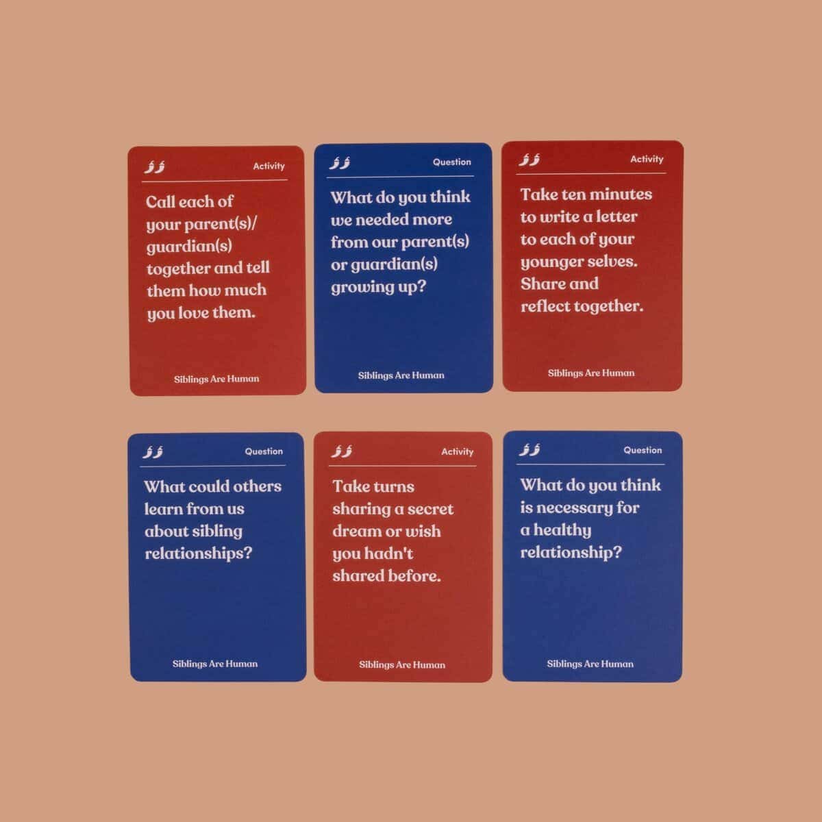 Siblings Are Human | 140 Tarjetas de Conversación para - Imagen 9