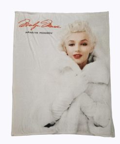 Manta de Lana Marilyn de Mid-South Products - Abrigo Blanco