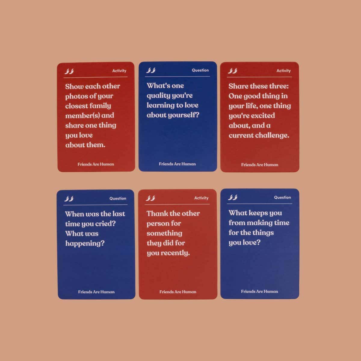 Friends are Human | 140 Tarjetas de Conversación para - Imagen 9