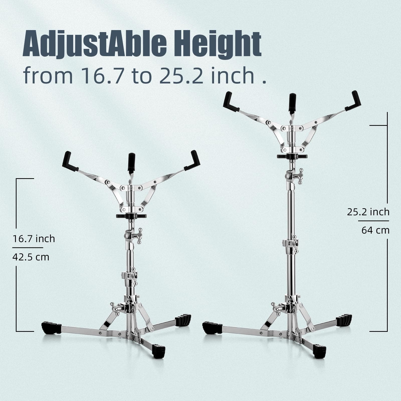 Soporte de Tambor de Redoblante TENTOTEN, Soporte Plano - Imagen 6
