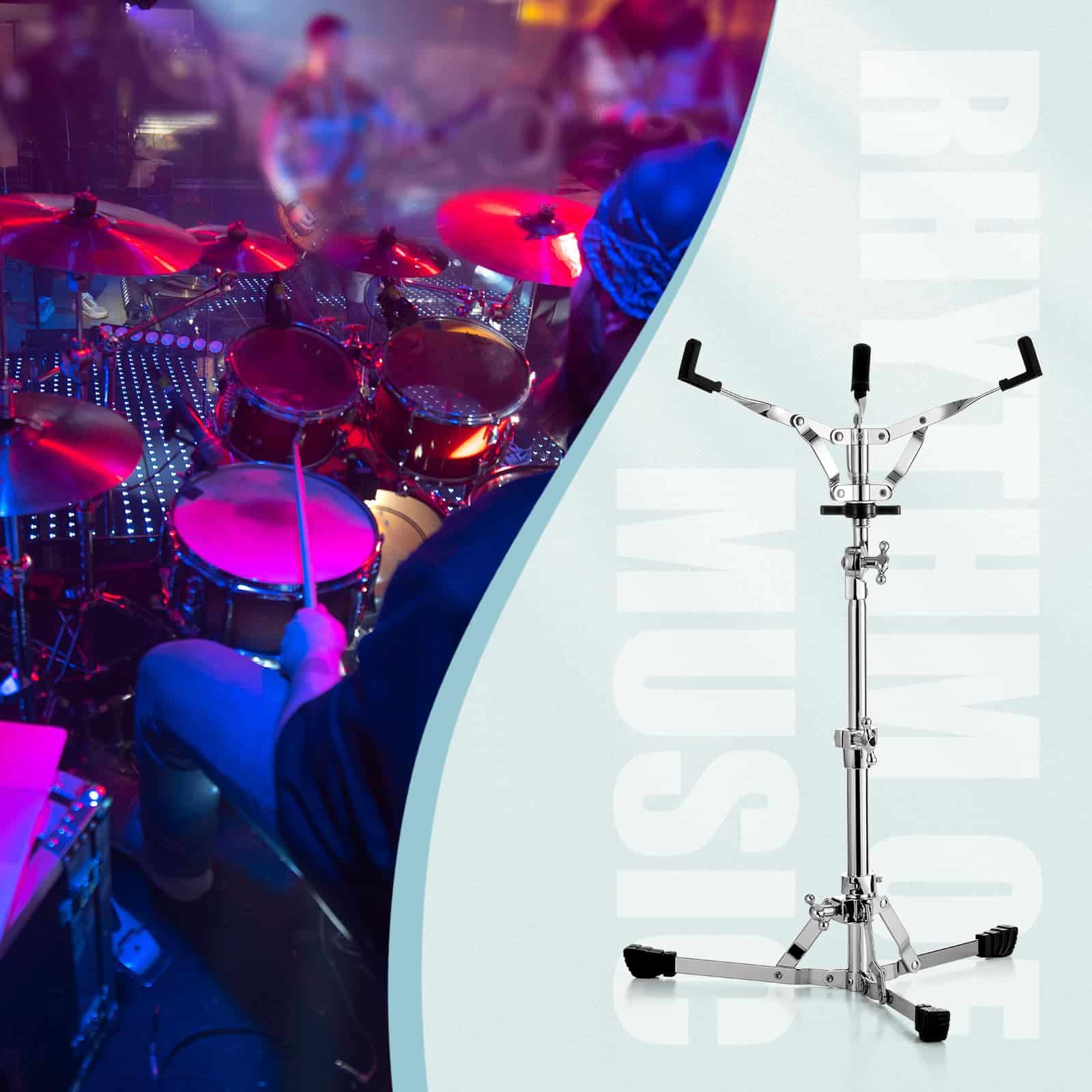 Soporte de Tambor de Redoblante TENTOTEN, Soporte Plano - Imagen 8