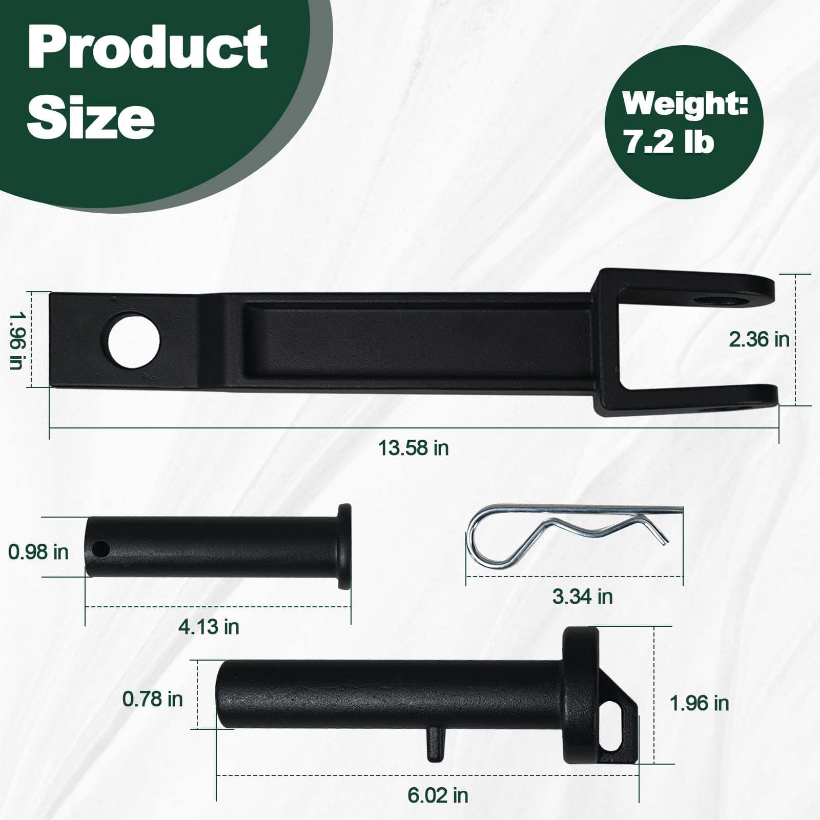 Gancho de Remolque Único A20-6014 Compatible con Camiones - Imagen 5