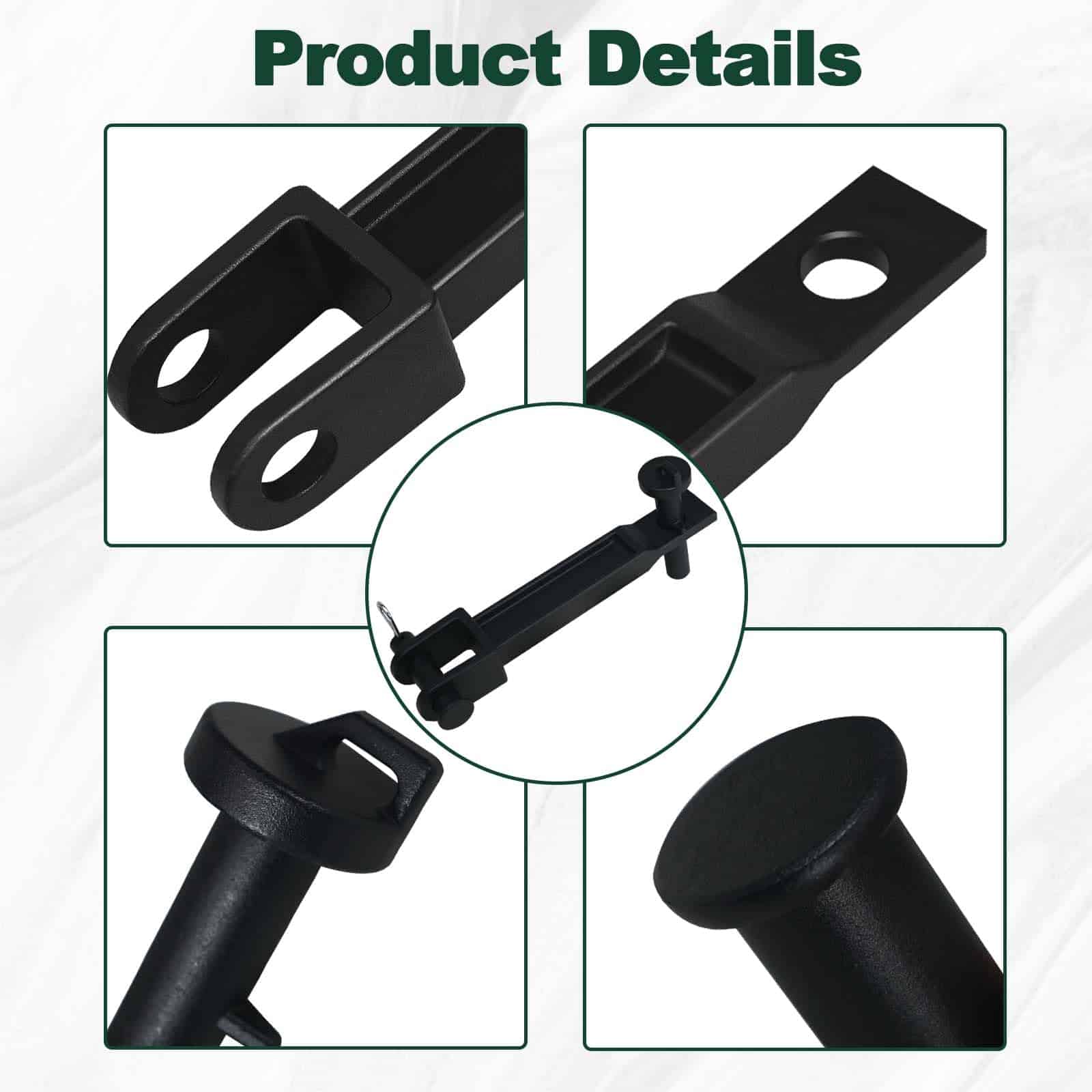 Gancho de Remolque Único A20-6014 Compatible con Camiones - Imagen 6