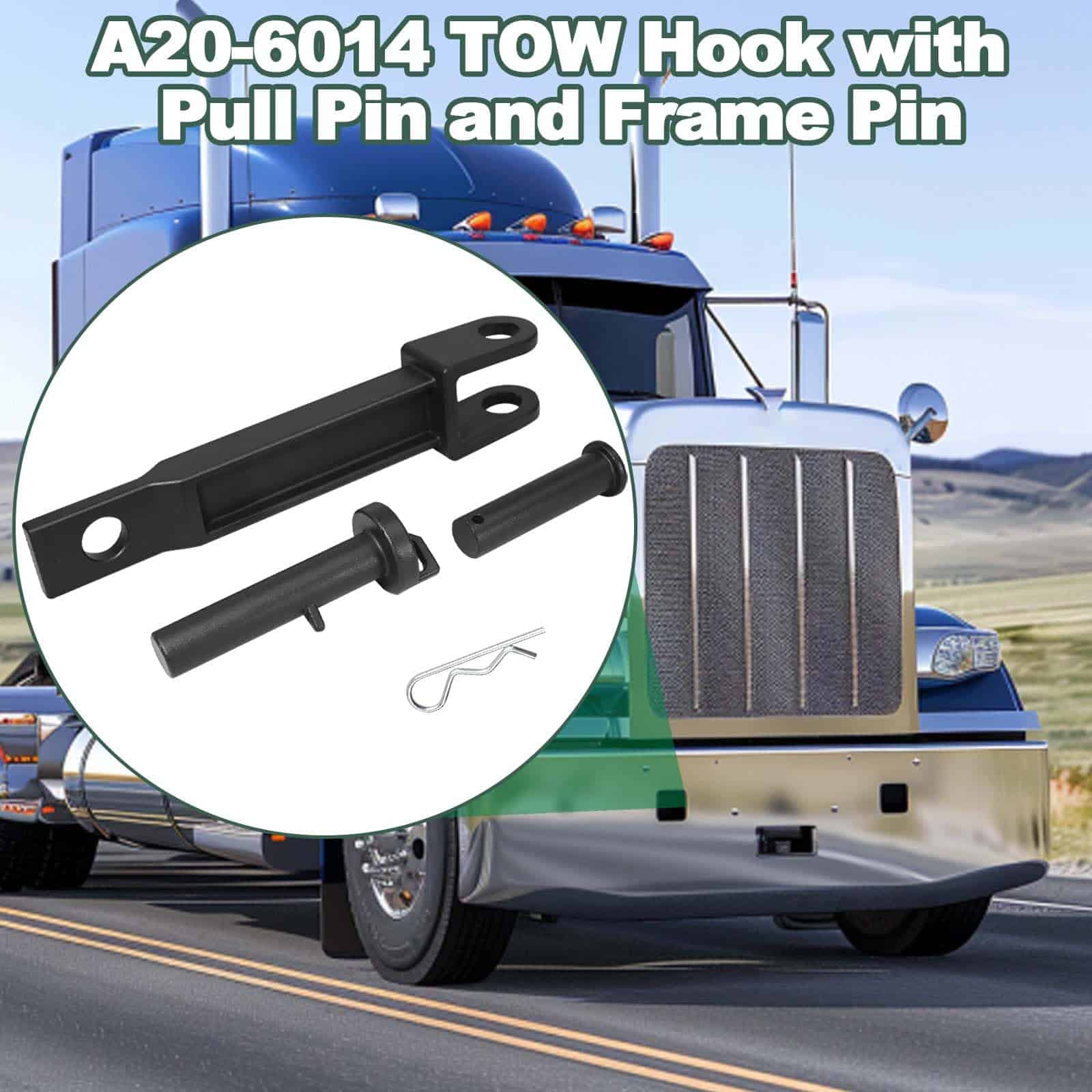 Gancho de Remolque Único A20-6014 Compatible con Camiones - Imagen 8