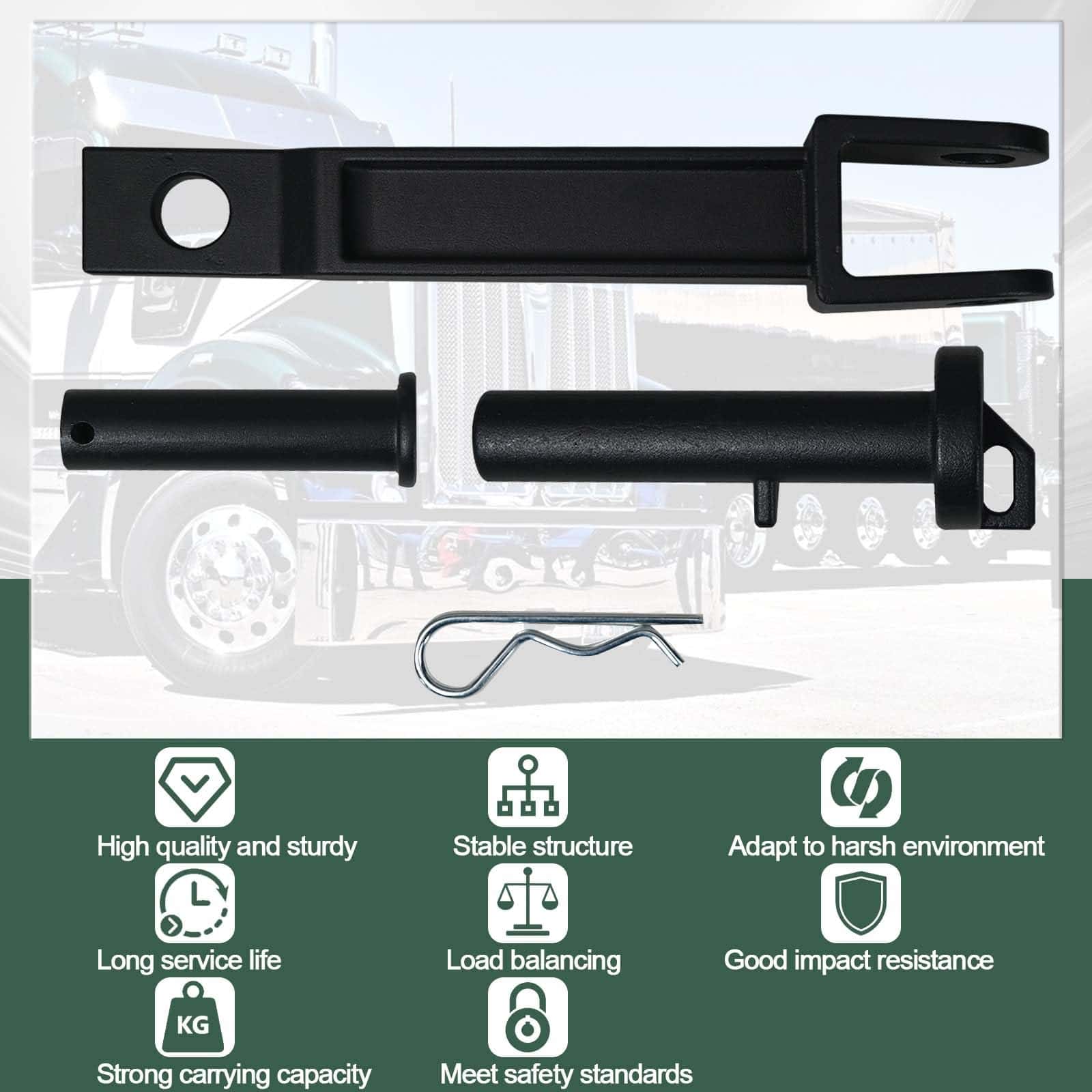 Gancho de Remolque Único A20-6014 Compatible con Camiones - Imagen 7