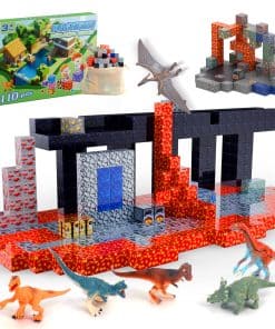 Austraes Bloques Magnéticos, 110PCS Cubos de Construcción