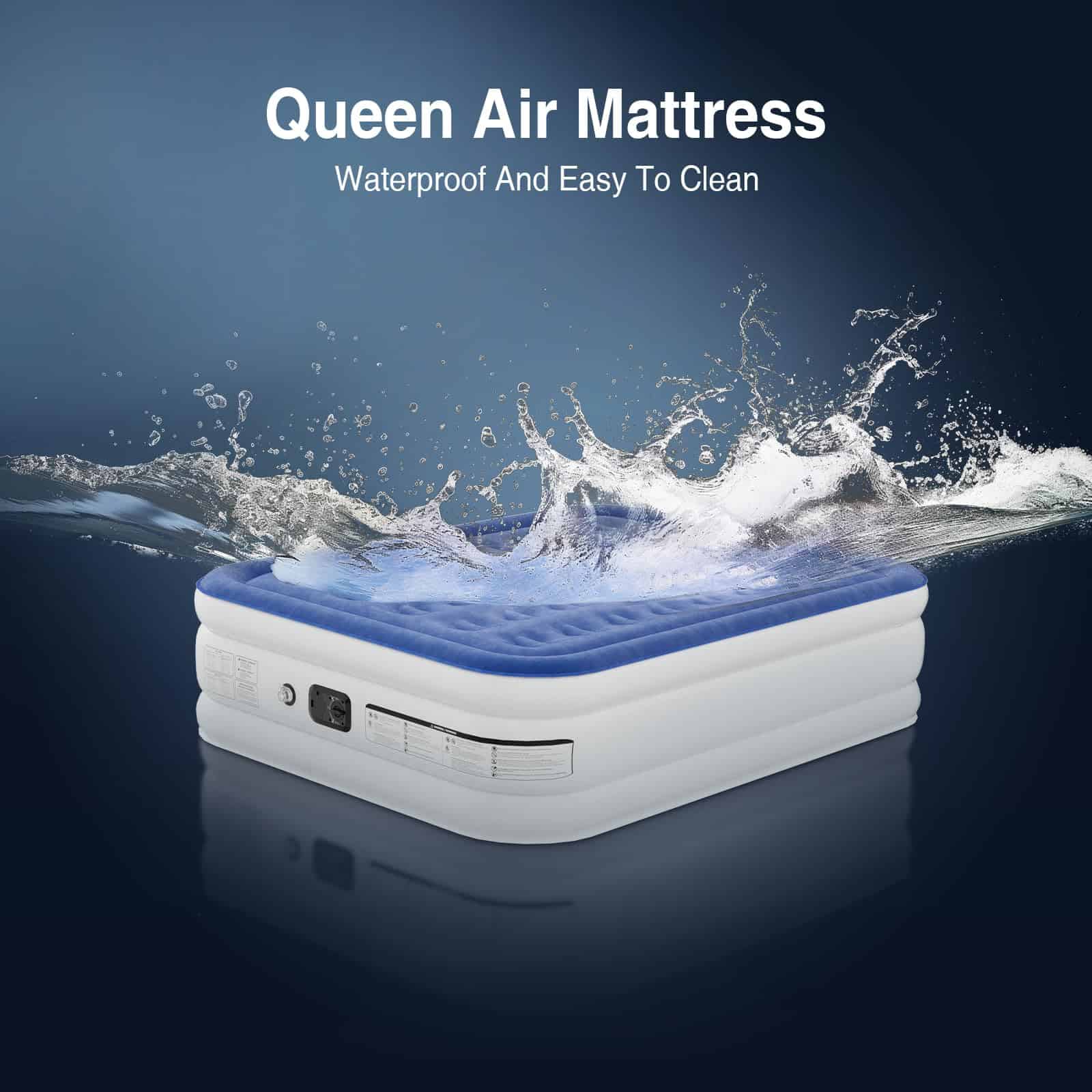 Colchón de Aire Premium Ezyrest Queen con Bomba - Imagen 7