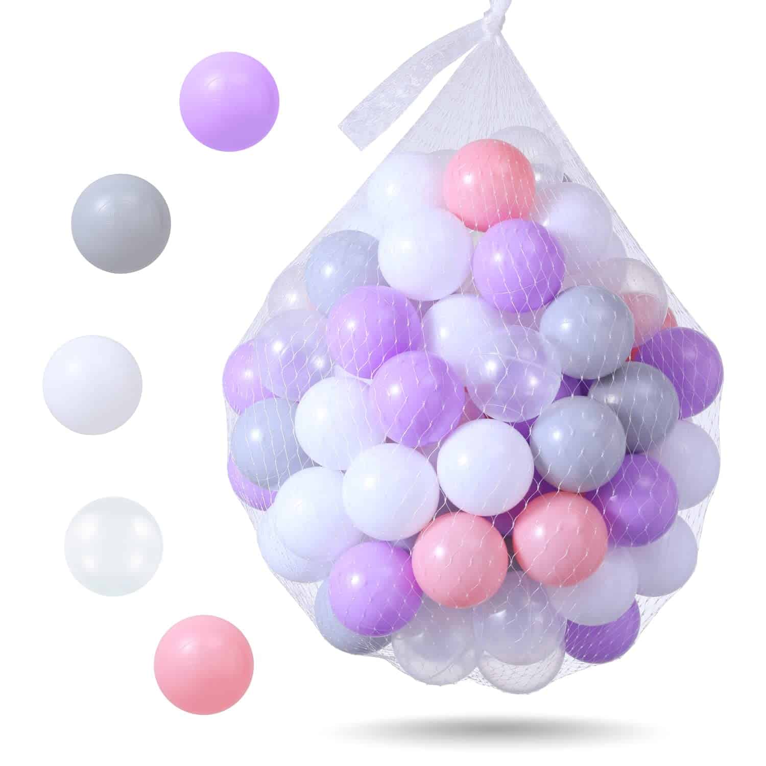 Pelotas de Piscina Thenese para Niños, Pelotas de Plástico - Imagen 3