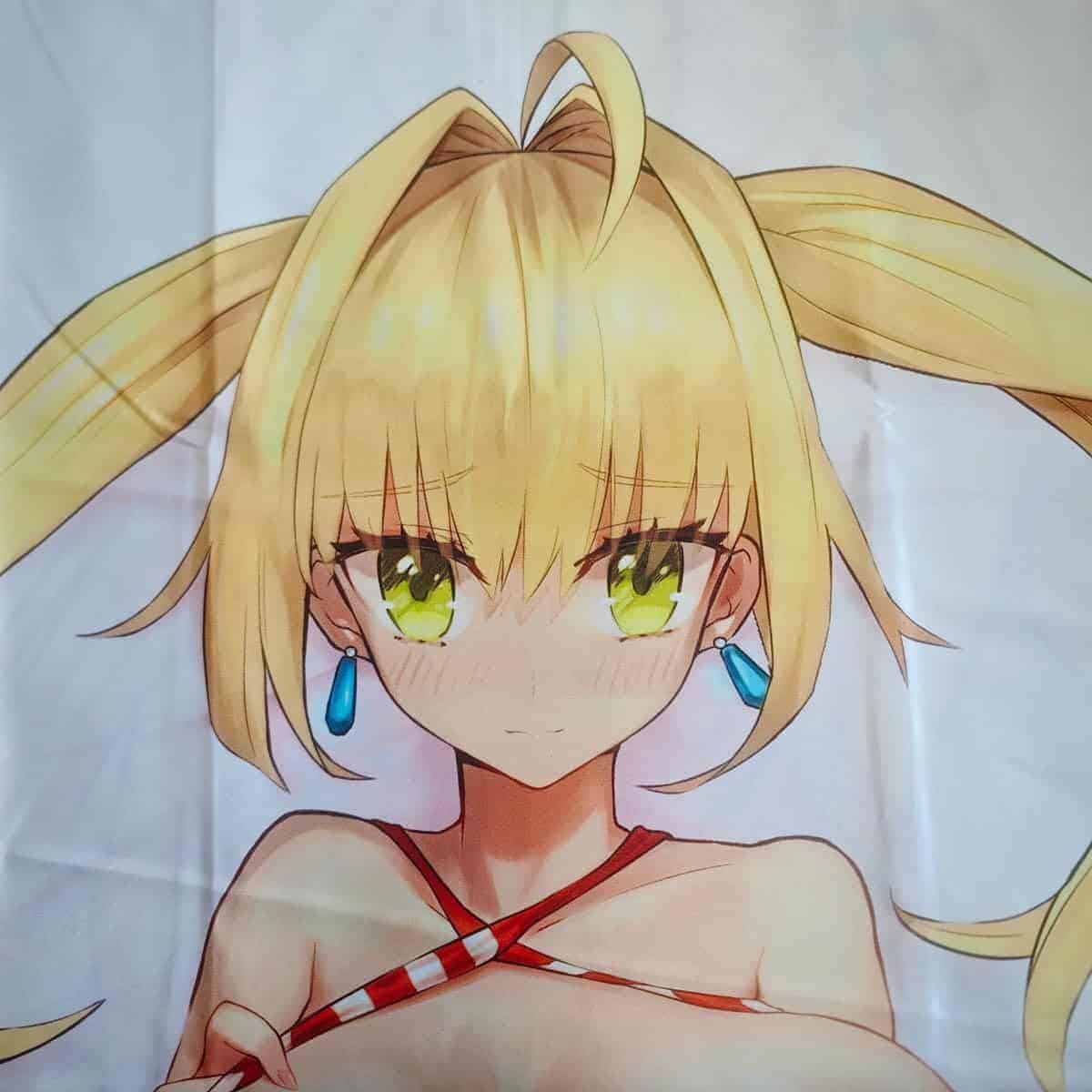 Funda de almohada para cuerpo MISAKI1987 Saber Nero
