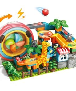 Juego de bloques de construcción Marble Run eléctrico