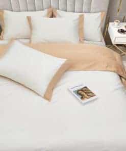 Juego de Cama Bedlovesoft 100% Algodón para Cama Doble 5