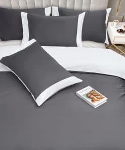 Juego de Ropa de Cama 100% Algodón Bedlovesoft para Cama