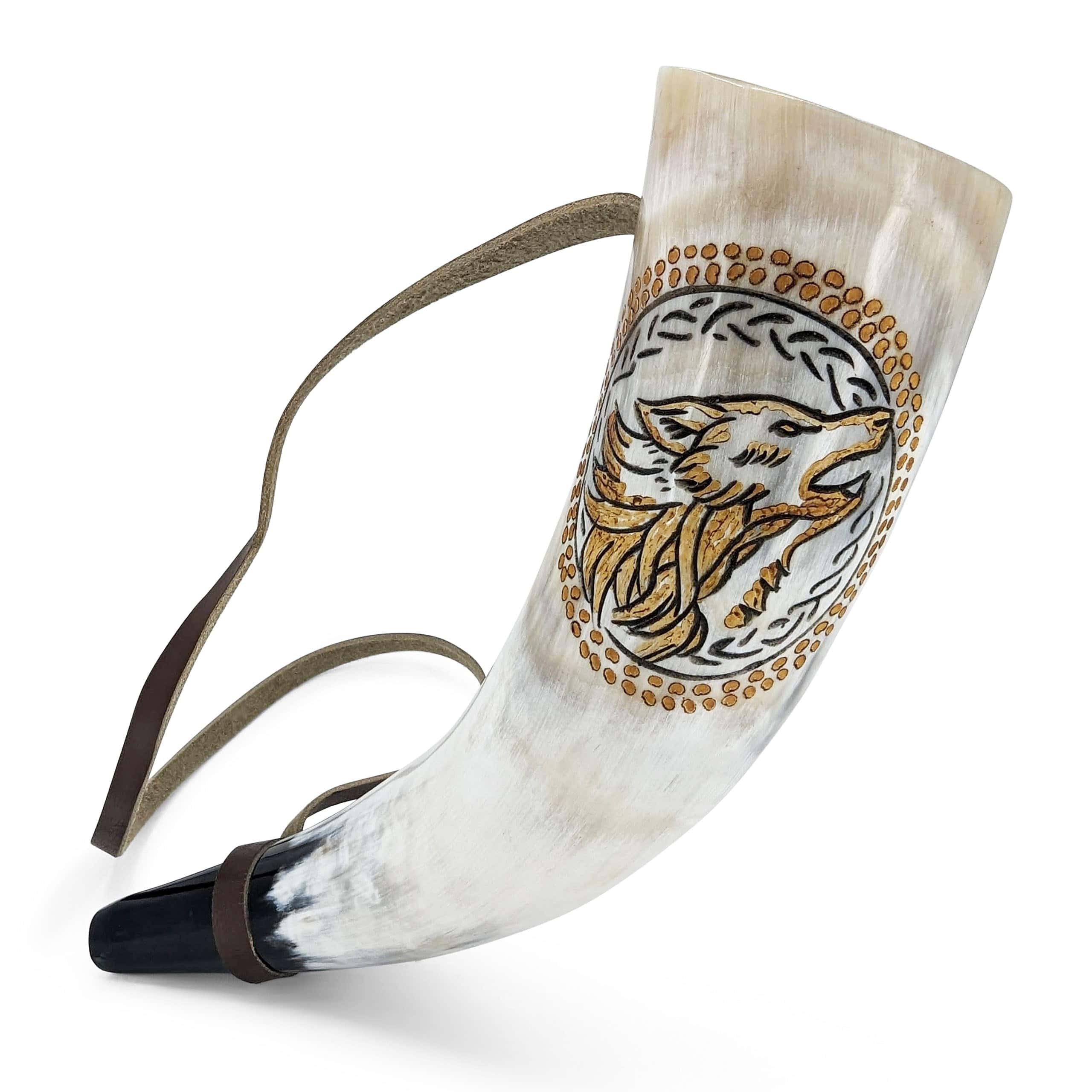 Cuerno de Guerra Vikingo Norse Tradesman - 12" Cuerno de