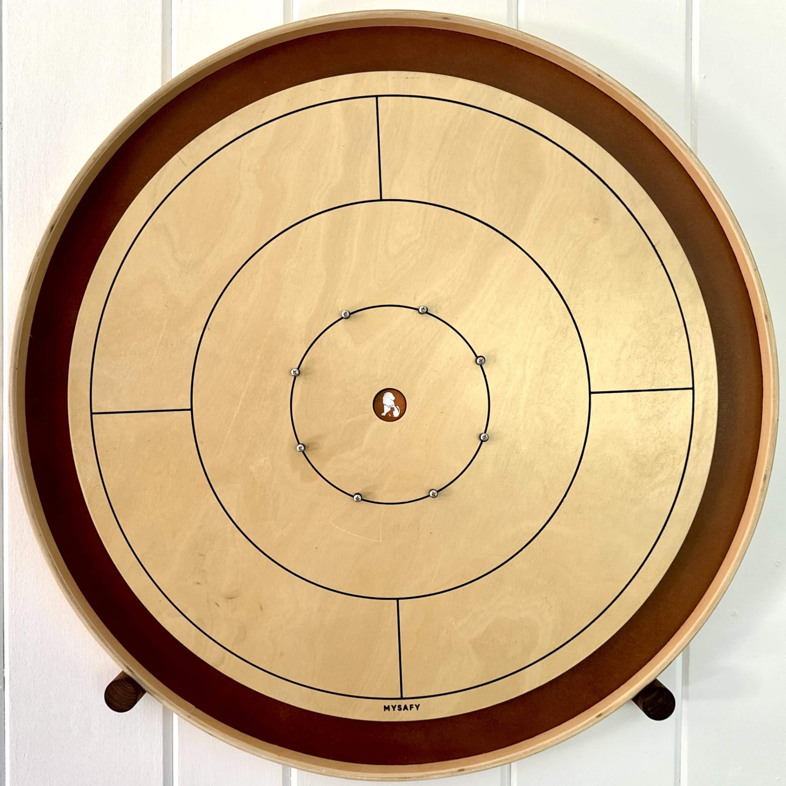 Tablero de Crokinole Profesional Estándar Mysafy Listo para