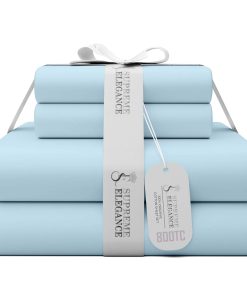 Juego de sábanas de seda y suavidad supremas de 800 hilos