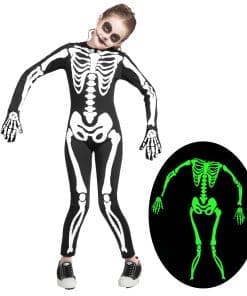 Disfraz esquelético para niños de Halloween Spooktacular