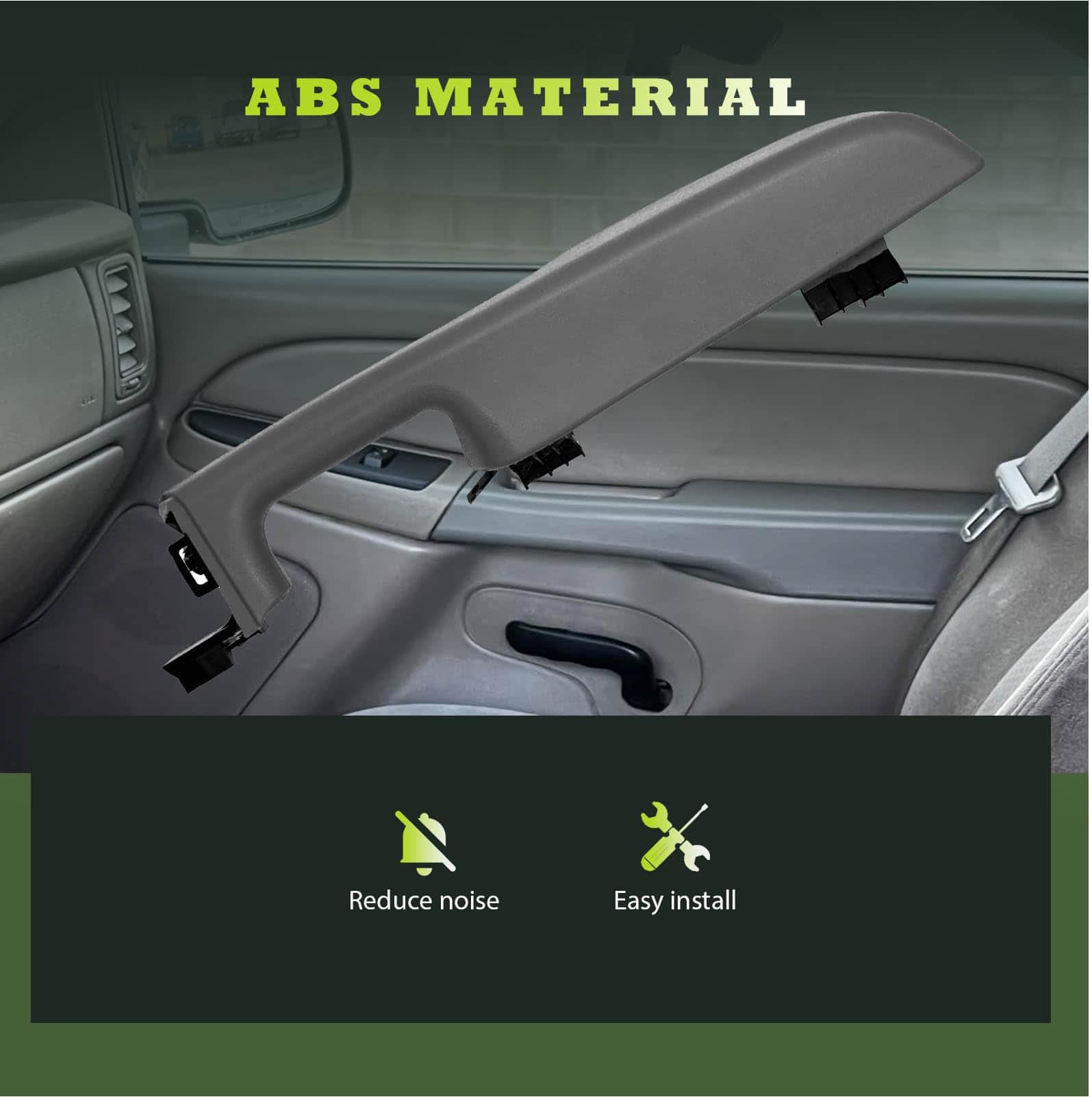 Manija de Apoyabrazos de la Puerta Delantera HEANGPOL - Imagen 6