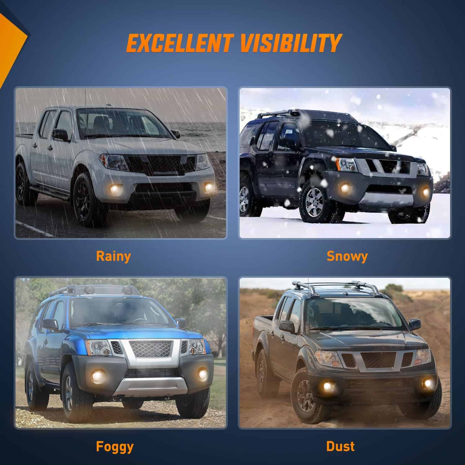 Nilight Conjunto de Luces Antiniebla Compatible con 2010 - Imagen 5