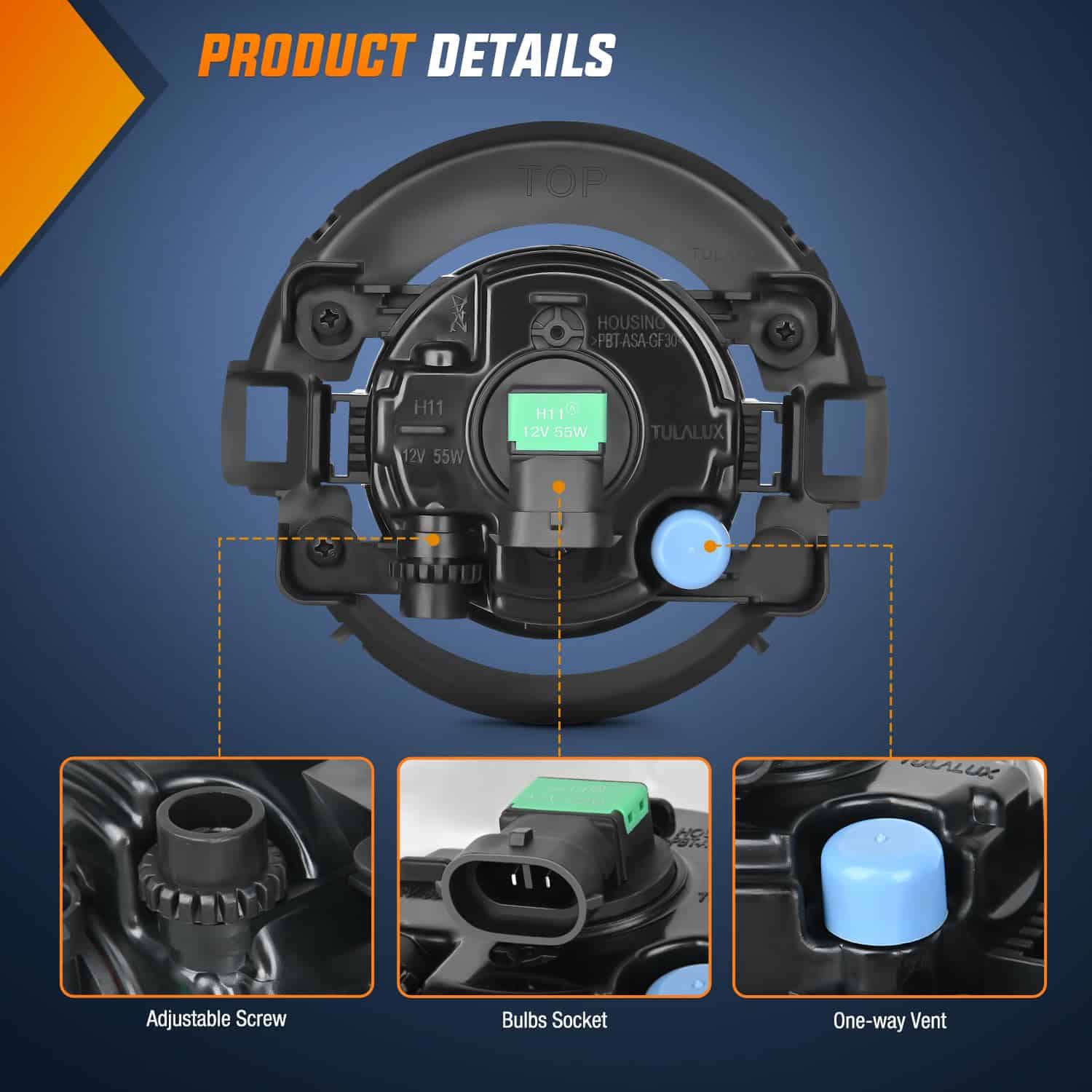 Nilight Conjunto de Luces Antiniebla Compatible con 2010 - Imagen 6