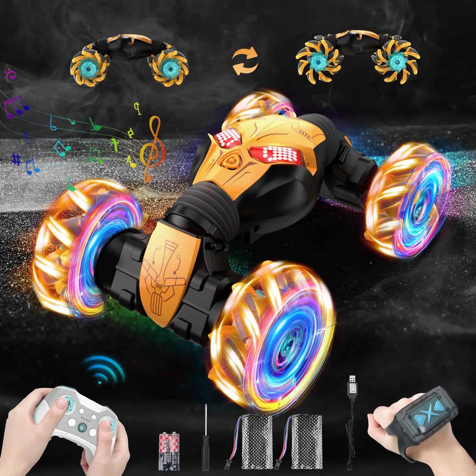 Coche RC con control gestual, coche RC grande controlado a