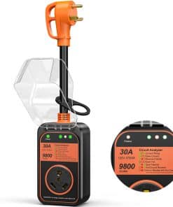 Protector de sobretensión para RV MILLIONHOME 30 Amp