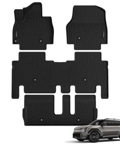 Tapetes para Todos los Climas AUXKO para Kia EV9 7 Asientos