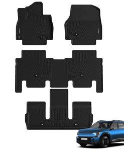 Tapetes para todo clima AUXKO para Kia EV9 6 asientos 2024