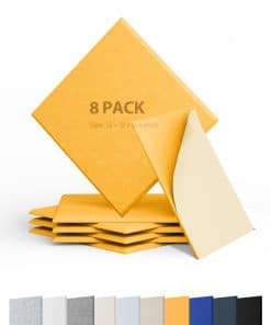 Berlai 8 Pack Paneles Acústicos Autoadhesivos de Espuma