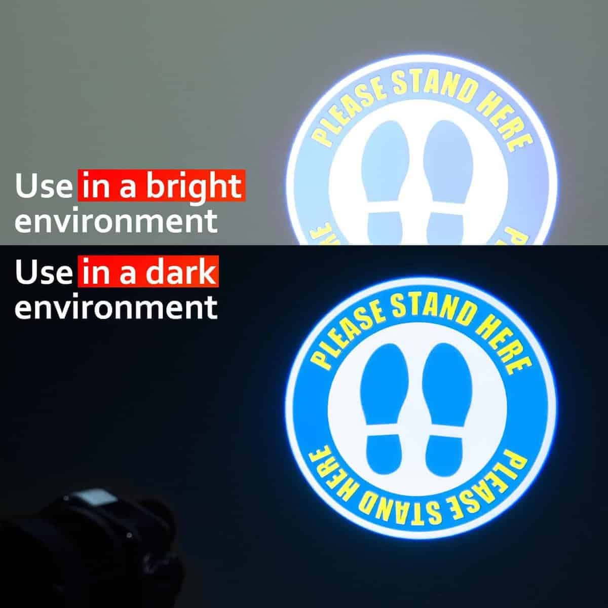 Lente HILITING HD Logo para Proyector de Logo LED GOBO - Imagen 5