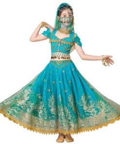 Disfraz de Baile del Vientre Princesa Jasmine Halloween