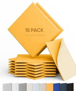 Panel acústico autoadhesivo Berlai 15 Pack, Paneles de