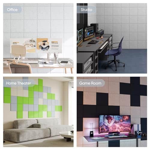 Panel acústico autoadhesivo Berlai 15 Pack, Paneles de - Imagen 8