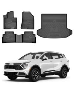 Juego de tapetes para suelo y protector de maletero