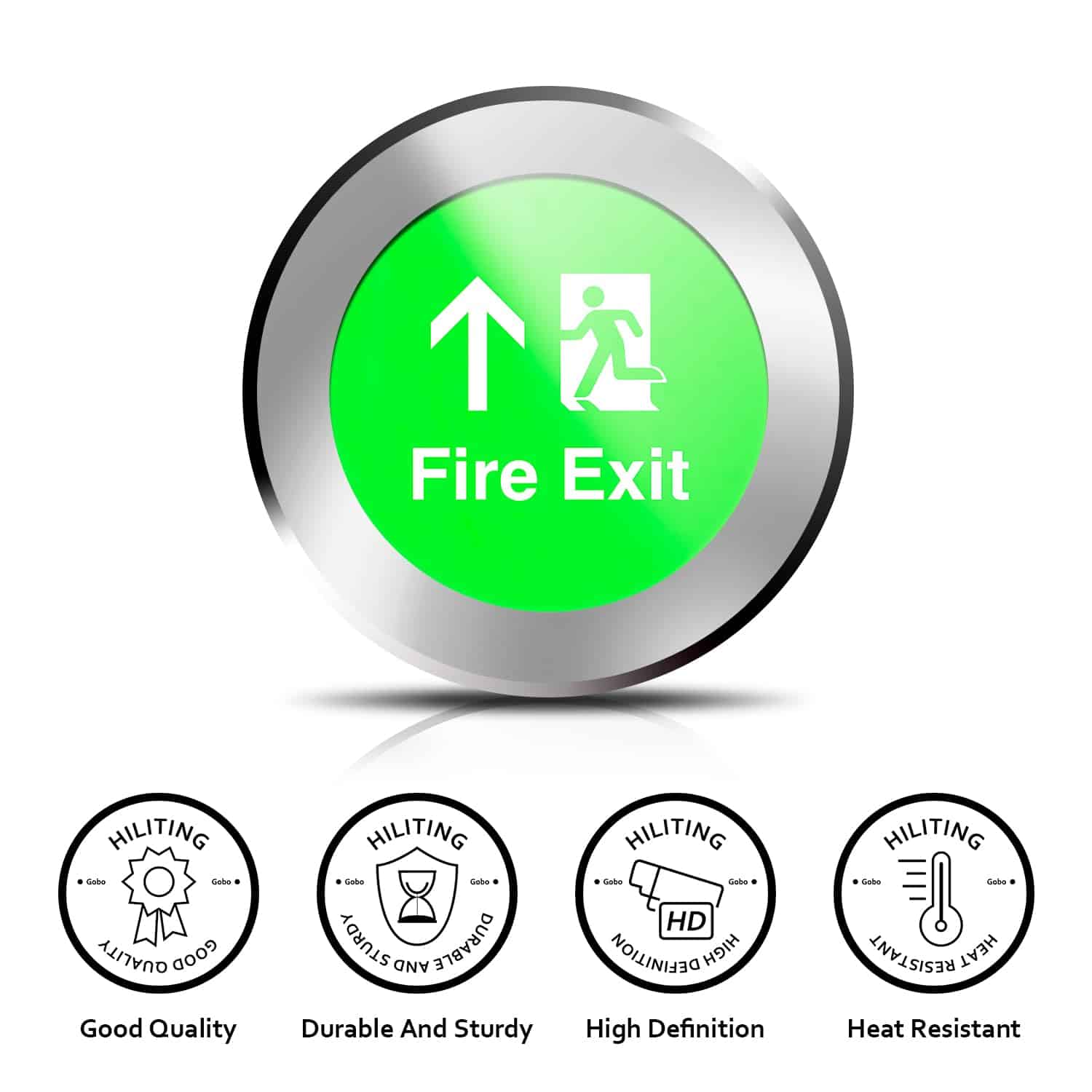 Lente HILITING HD Logo para Proyector de Logotipos LED GOBO - Imagen 3