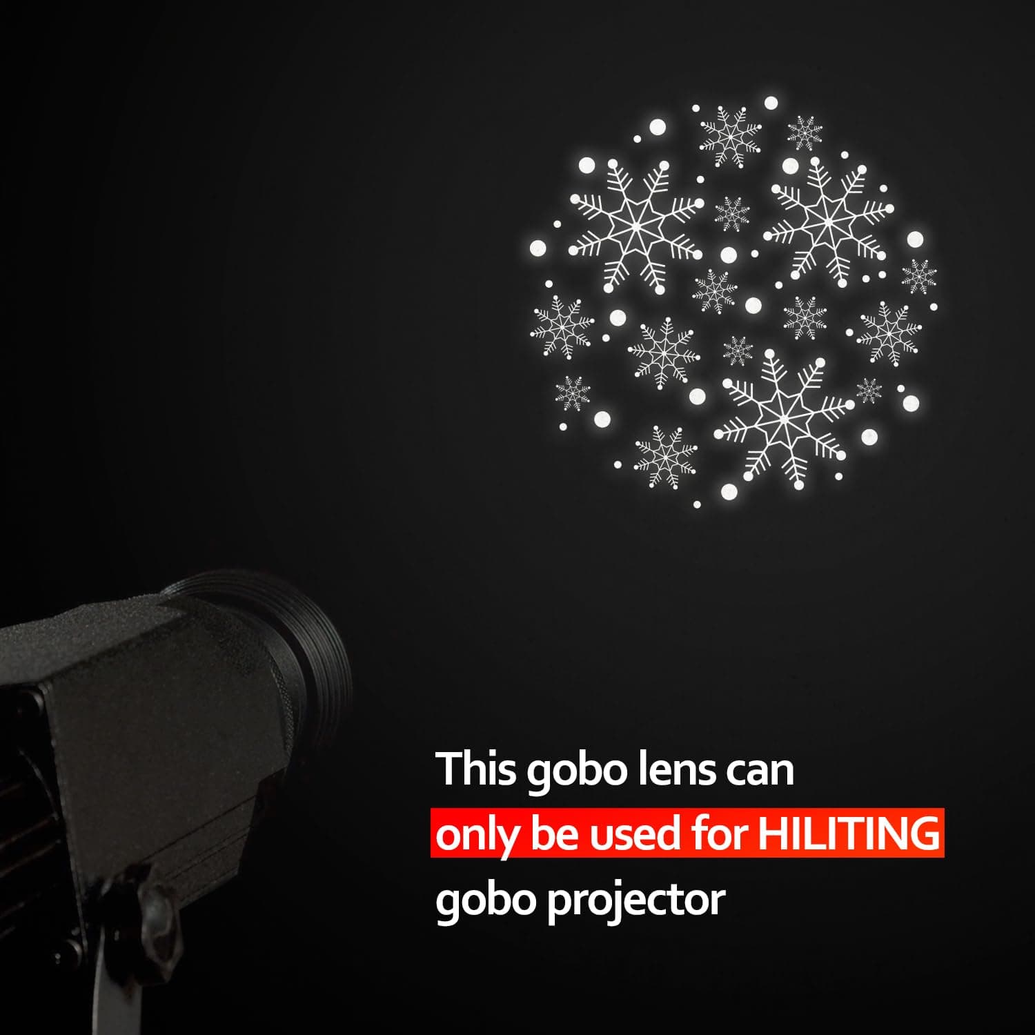 Lente de Vidrio HILITING HD Logo para Proyector de Logo LED - Imagen 4