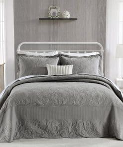 Colcha de Cama SahSahCasa 100% Algodón 128"x120" California