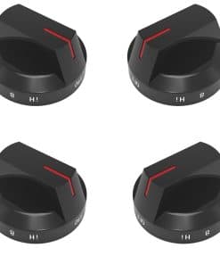 Perillas de control universal para -Negro