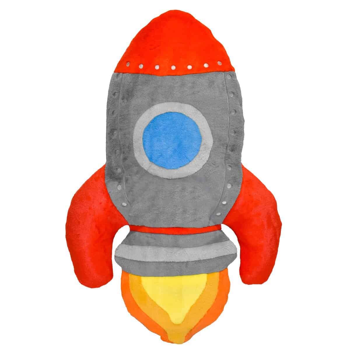 Cojín Inflable de Piso de Cohete Blast Off, Almohada de - Imagen 4